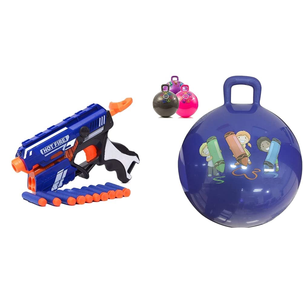 Storio Blaze Storm Hot Fire Soft Bullet Gun Toy with 10 Safe Soft